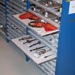 Pull-out shelves